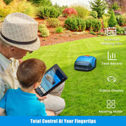 Hookii lawn robot mower cutting the AI logic system, 4400 mAh high-charging battery and charging station, up to 1000 m² lawn