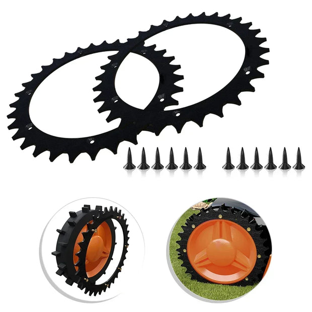 2pc Spikes For Worx For LANDROID Mowing Robot S/M Lawnmower 205mm WR165E WR167E Garden Power Trimmer Tools