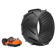 1pc Wheel Protection Replacement For Worx Robotic Lawnmower Front Wheel M500 M700M1000 Rubber Anti-skid Wheels Profile Tuning
