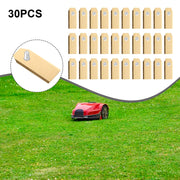 Get Perfect Cutting Results and Long Lasting Performance with These 43mm Stainless Steel Blades for Robotic Lawn Mowers