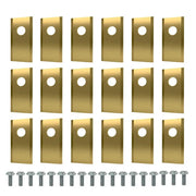 18Pcs Lawn Mower Cutting Blade Set Robot Mower Replacement Blade Robotic Lawn Mowers Replacement for Worx Landroid Lawn Mowers