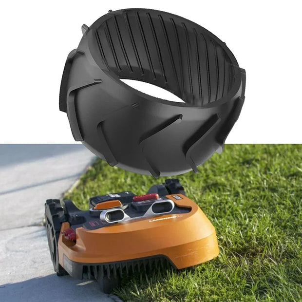 1pc Wheel Protection Replacement For Worx Robotic Lawnmower Front Wheel M500 M700M1000 Rubber Anti-skid Wheels Profile Tuning