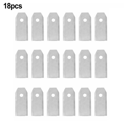 Get Perfect Cutting Results and Long Lasting Performance with These 43mm Stainless Steel Blades for Robotic Lawn Mowers