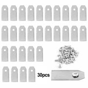 Get Perfect Cutting Results and Long Lasting Performance with These 43mm Stainless Steel Blades for Robotic Lawn Mowers