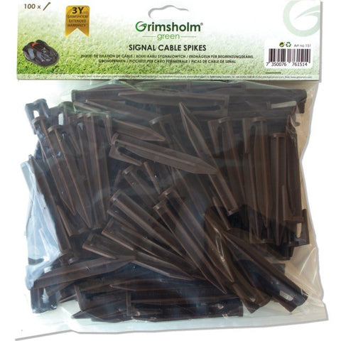 CLOUS DE FIXATION DE CABLE ROBOT SACHET DE 100